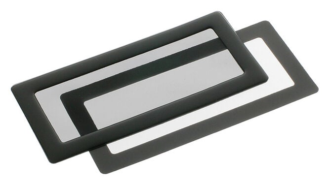 DEMCiflex Dust Filter 2x40mm, square - black/black image number 0