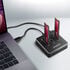 AXAGON ADSA-M2C NVMe CLONE DUAL SSD Docking Station image number null