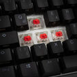 Ducky One 2 SF Gaming Tastatur, MX-Red, RGB LED - schwarz image number null