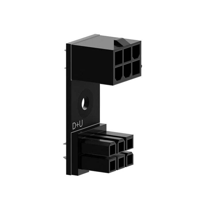 Singularity Computers 6-Pin PCIe 180 Degree Adapter D+U image number 4