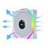 Lian Li UNI FAN SL Wireless LCD Fan, ARGB, PWM, 3-Pack incl. Controller - Reverse Blade, 120 mm, white image number null