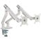Alterzone Arm Duo Aluminium Monitor Mount - white