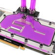 EK Water Blocks EK-CryoFuel Solid Premix, Electric Purple - 1000ml image number null
