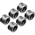 EK Water Blocks EK-Quantum Torque HDC 16 - 6er-Pack, Satin Titanium image number null