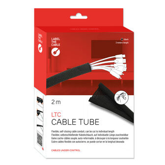 Cable sleeve 2m - black