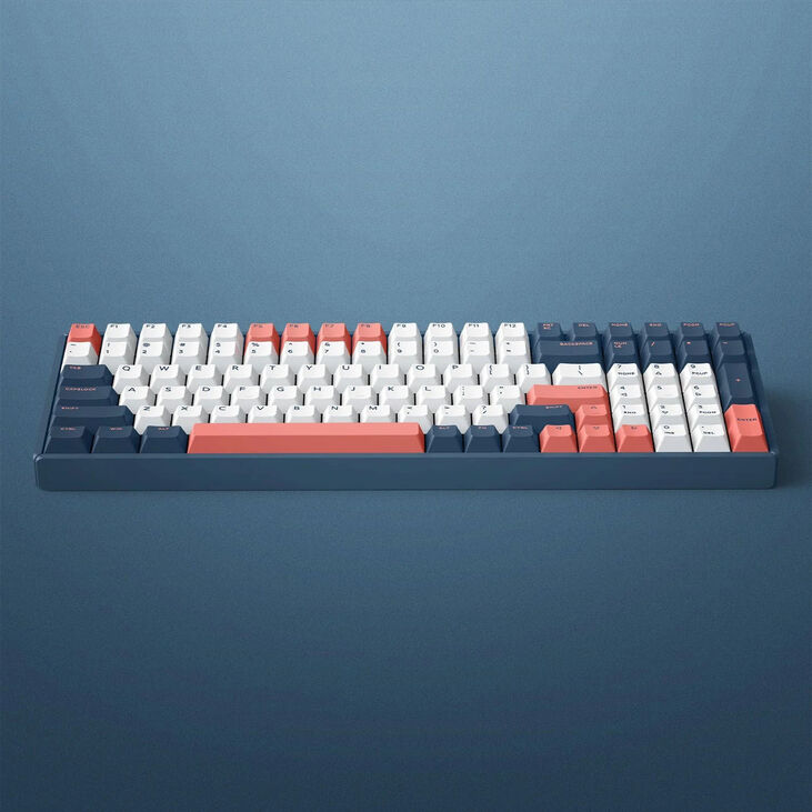 IQUNIX F97 Coral Sea Wireless Gaming Keyboard, RGB - MX-Silent-Red (US) image number 2