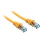 InLine Patch Cable Cat.6A, S/FTP (PiMf), 500MHz, yellow - 3m