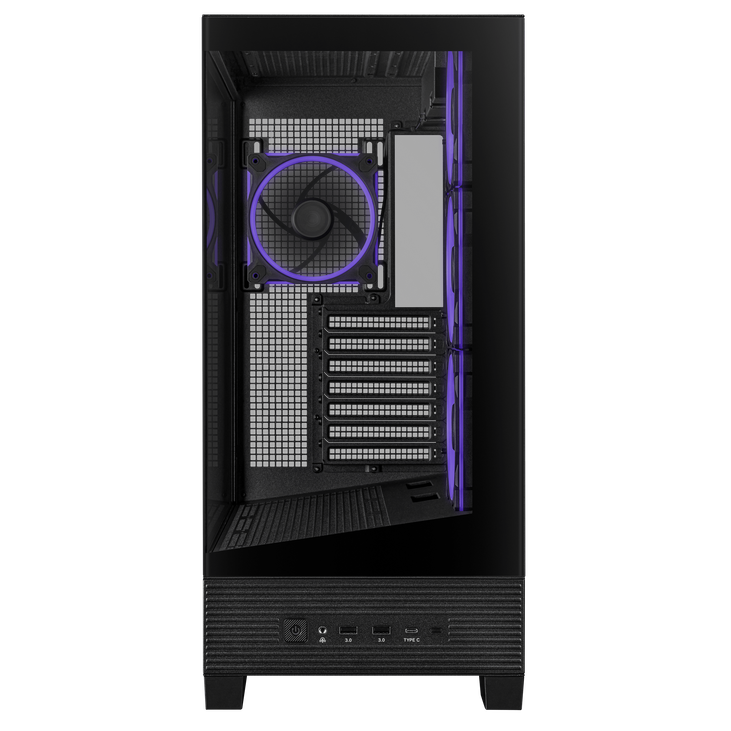 ASUS A31 Plus TG ARGB PC-Gehäuse, Midi-Tower, ATX, Tempered Glass - schwarz image number 3