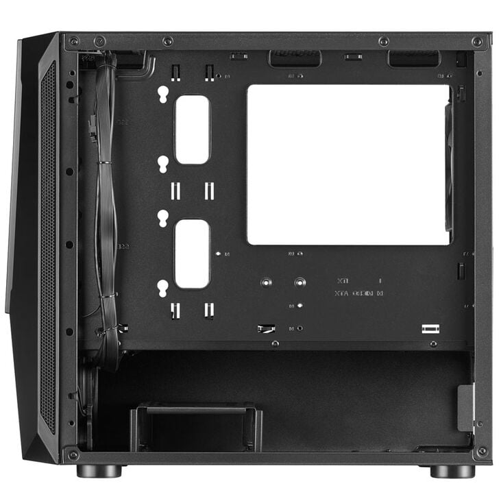 SilverStone Fara V1M Pro Micro-ATX Gehäuse, ARGB, Tempered Glass - schwarz image number 5