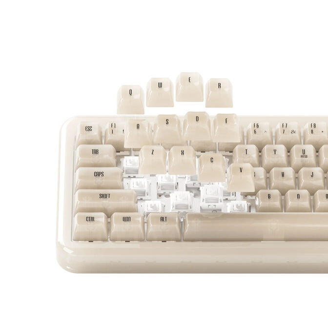 Akko YU01 Antique Jade Gaming Keyboard, RGB - 65%, V3 Piano Pro Switches (ISO) image number 10