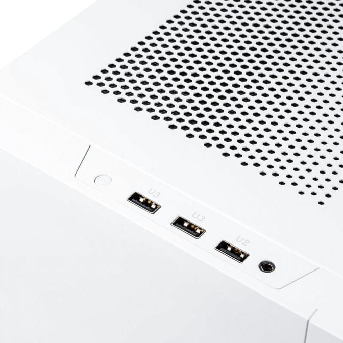 SilverStone SST-SG14W Sugo 14 Mini-ITX case - white image number 3