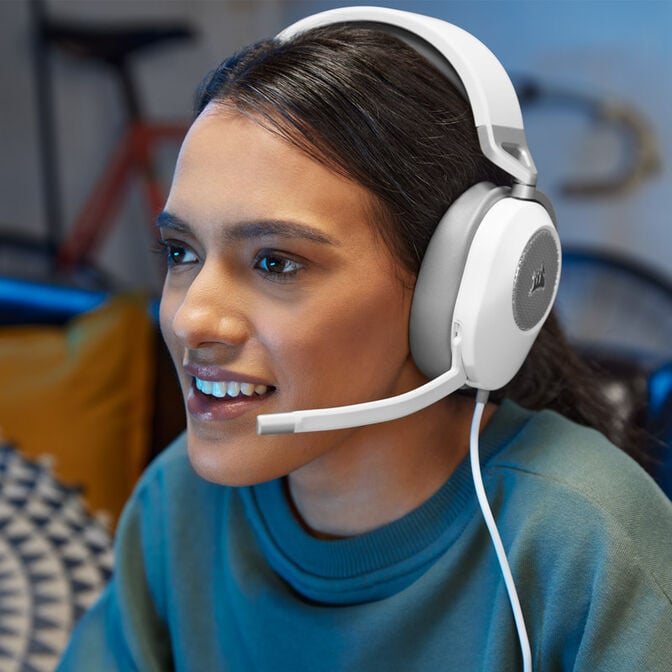 Corsair HS65 Surround Headset - white image number 8
