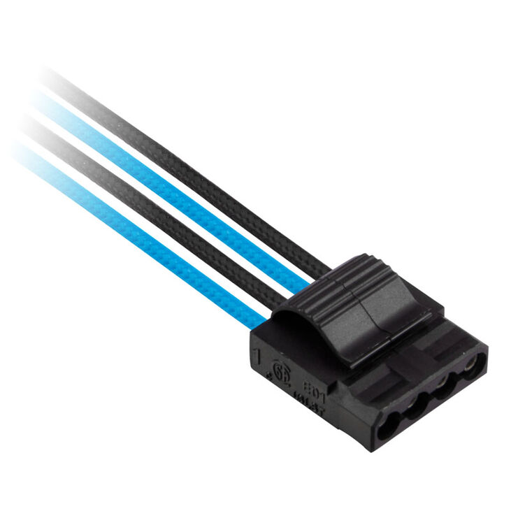 Corsair Premium Pro Sleeved Kabel-Set (Gen 4) - blau/schwarz image number 4