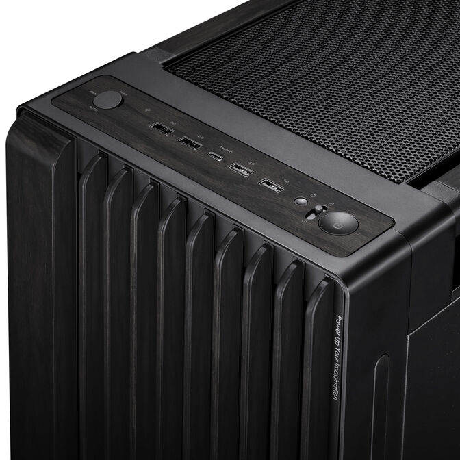 ASUS ProArt PA602 Midi-Tower PC-Geh&auml;use, E-ATX, Echtholz, &ndash; Schwarz image number 4
