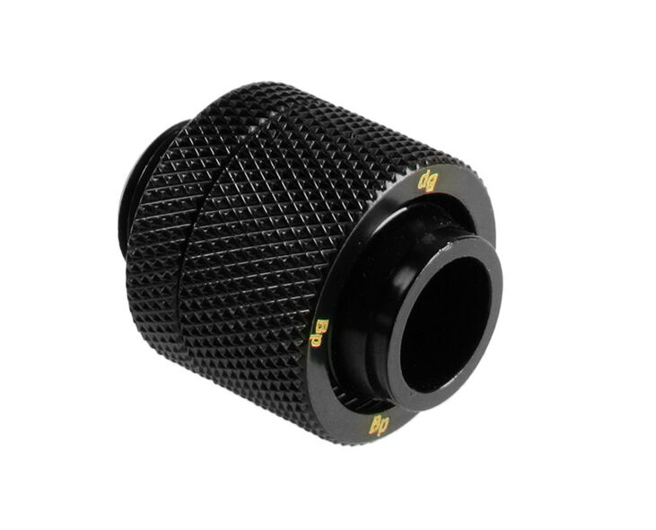 Bitspower Anschluss gerade G1/4 Zoll AG auf 16/13mm - schwarz matt image number 0