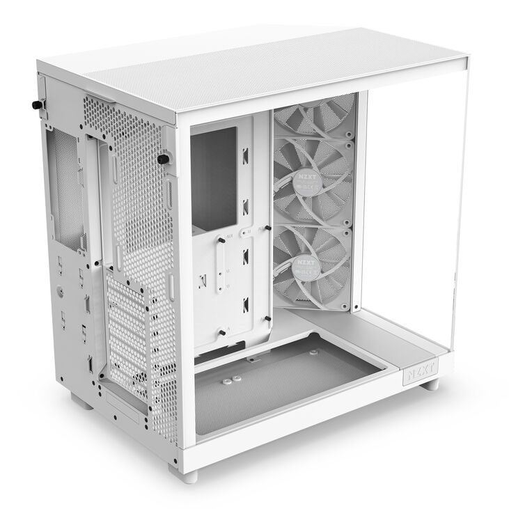 NZXT H6 Flow Midi-Tower - Weiß image number 5