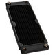 XSPC TX240 Crossflow Ultrathin Radiator - 240mm, schwarz
