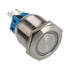 DimasTech Vandalism switch/button 25mm - Silverline - white image number null