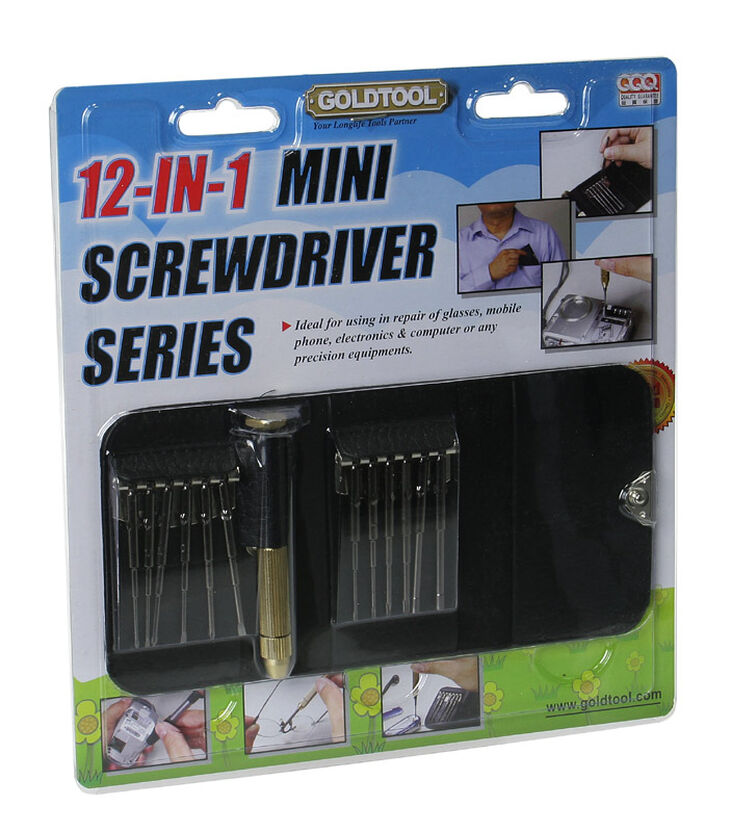 InLine 12-in-1 Hobby Schraubendreher Set image number 1