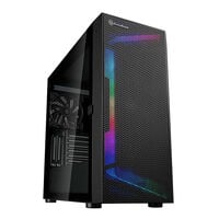 SilverStone SST-SEH1B-G - SETA H1 Midi-Tower, Tempered Glass - schwarz