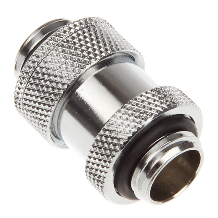 Bitspower Aqua-Pipe II (22-31mm) für AGBs - G1/4 Zoll, shiny silver image number 1