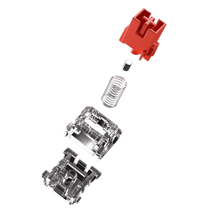 Glorious Fox HE Standard Switches, Hall Effect, Linear, MX Stem, 45g - Lubed, 36 Pieces image number 6