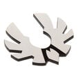 BitFenix Aluminium Logo f&uuml;r Prodigy (M) Geh&auml;use - silber image number null