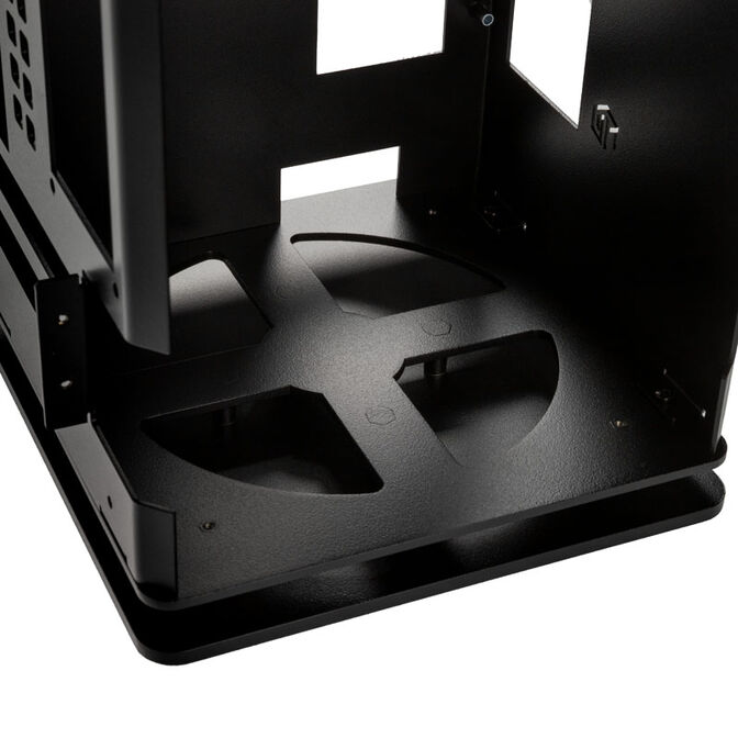 HGC Osmi 3.1 Aluminium Mini-ITX Geh&auml;use - schwarz image number 9
