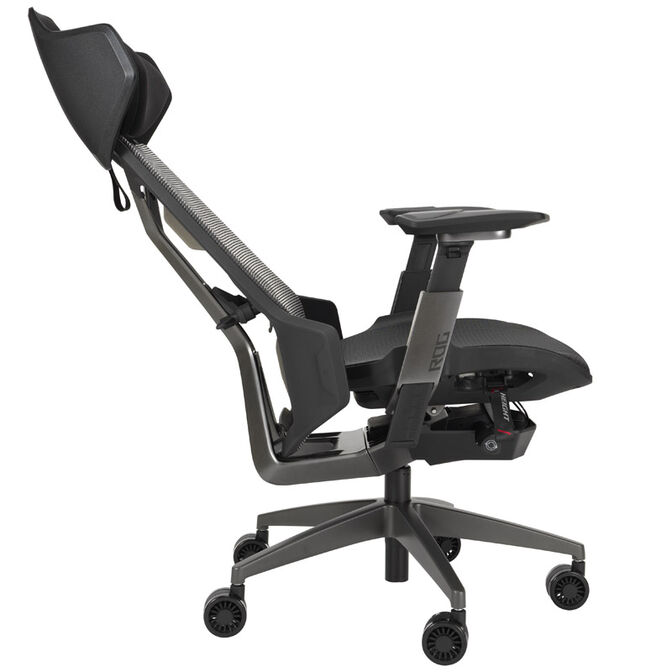 ASUS ROG Destrier Ergo Gamingstuhl - schwarz image number 6