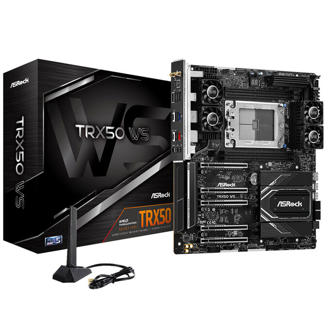 ASRock TRX50 WS, AMD TRX50 motherboard - Socket sTR5, DDR5 image number 0