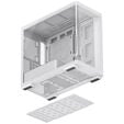 Jonsbo D300 Midi-Tower, 270 Grad, Tempered Glass - wei&szlig; image number null
