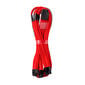 CableMod C-Series PRO ModMesh 12VHPWR to 3x PCI-e Kabel for Corsair - 60cm, red
