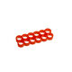 E22 12-Slot Stealth Cable Comb - red