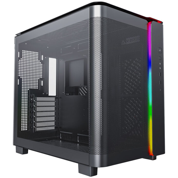 Montech KING 95 Mid Tower, Tempered Glass, ARGB - Black image number 8