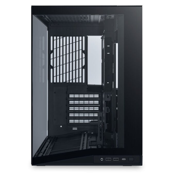 Lian Li O11 Dynamic Mini V2 "Flow" UNI FAN SL INF Edition - black - 5x UNI FAN SL-INF 120 ARGB Reverse Blade PWM fans - 120mm (Including controller) image number 4