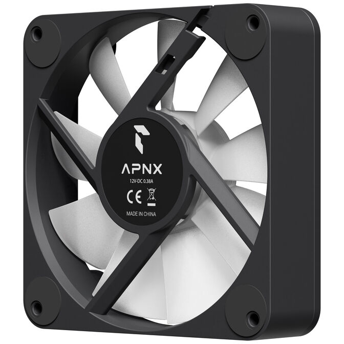 APNX FP1-R PWM Reverse L&uuml;fter, ARGB - 120mm, schwarz image number 6