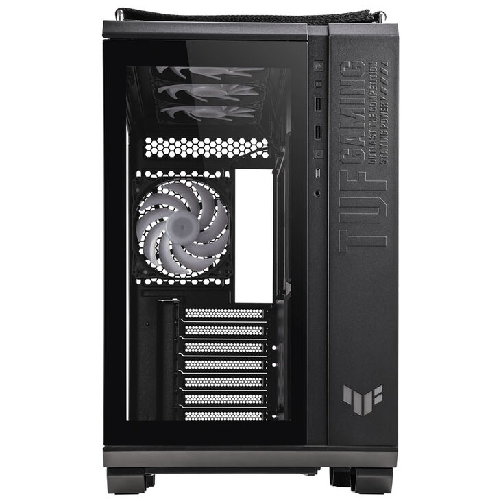 ASUS TUF Gaming GT502 Plus TG Case - black image number 1