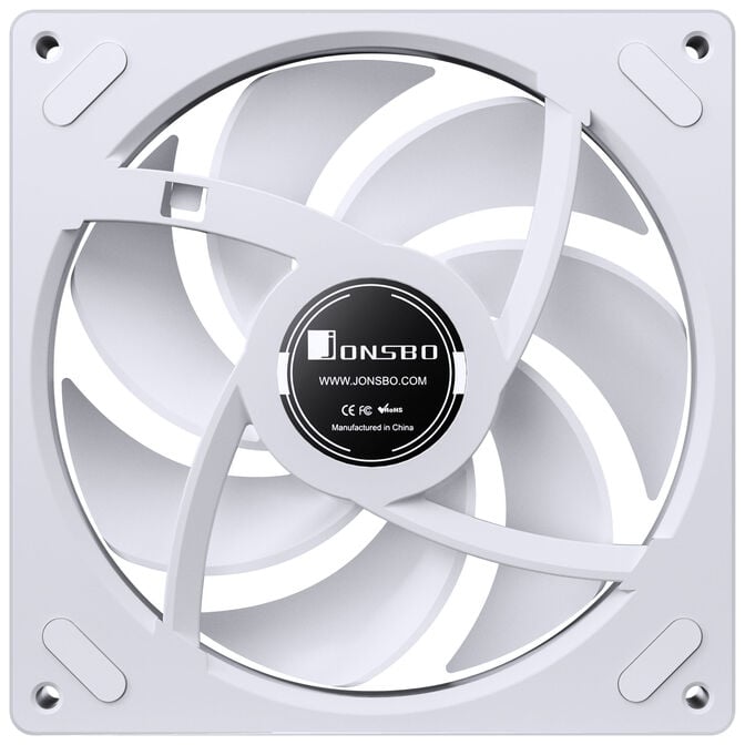 Jonsbo ZA-140W PWM Fan, ARGB - 140mm, white image number 8
