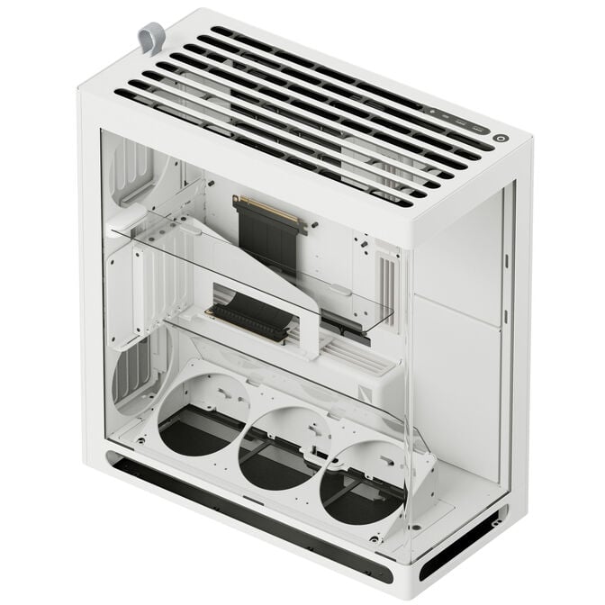 HAVN HS 360 VGPU PC-Geh&auml;use, Midi-Tower, vertikale GPU-Halterung - wei&szlig; image number 3