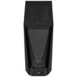 Aerocool Visor Mid Tower, Tempered Glass - Black image number null