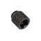 Bitspower Adapter G1/4 Zoll AG auf G1/4 Zoll IG - 15mm, schwarz matt