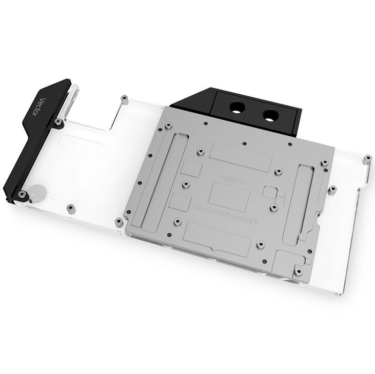 EK Water Blocks EK-Quantum Vector Nitro+ RX 6800XT/6900XT D-RGB - Nickel + Acryl image number 1