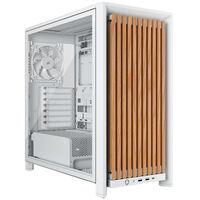Corsair FRAME 4000D RS Wood PC-Geh&auml;use, Midi-Tower, E-ATX &ndash; Holz, wei&szlig;