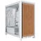 Corsair FRAME 4000D RS Wood PC Case, Mid Tower, E-ATX - Wood, white