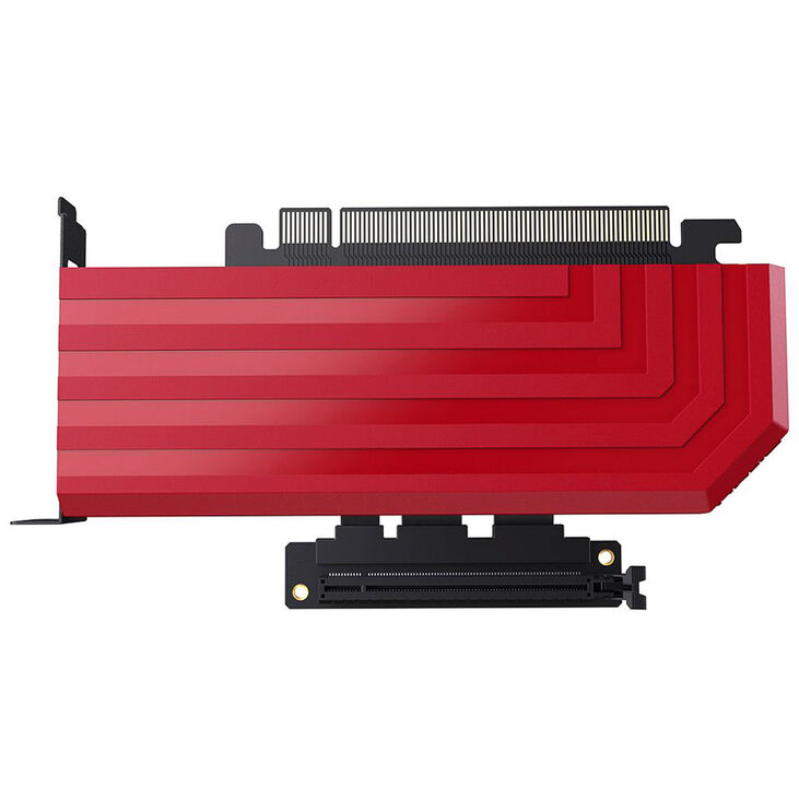 Hyte PCI-E 4.0 Riser Cable, 20 cm - red image number 3