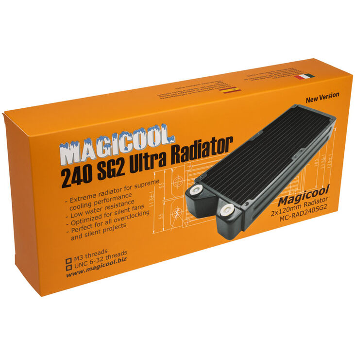 MagiCool 240S G2 Ultra Radiator, Kupfer - 240mm, schwarz image number 5