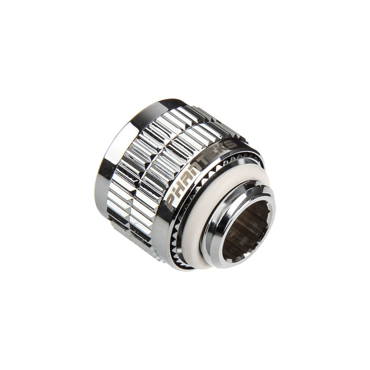 PHANTEKS Soft-Tube Fitting 13/10mm G1/4 - chrome image number 1