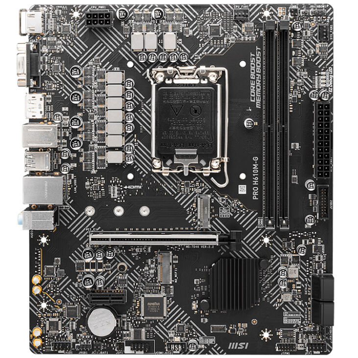 MSI Pro H610M-G, Sockel LGA 1700, Intel H610M, Micro-ATX - DDR5 image number 2