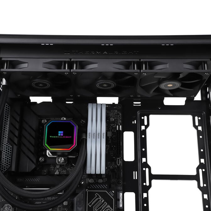 Thermalright Frozen Prism 360 BLACK Complete Water Cooling, RGB - 360 mm, schwarz image number 7