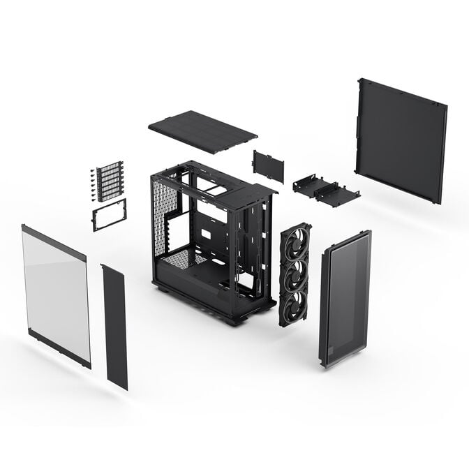 Fractal Design Epoch Black RGB TG Light tint PC-Geh&auml;use, Midi-Tower, ATX, Tempered Glass - schwarz image number 16